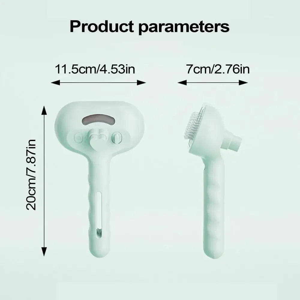 Steam Pet Grooming Brush